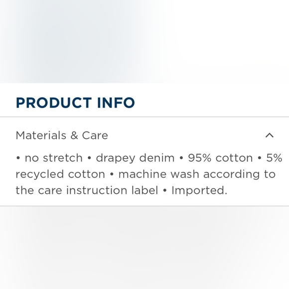 **NWT**High-Rise Baggy Wide Leg Jean - Picture 7 of 7